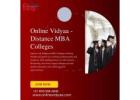 Online Vidyaa - Distance MBA Colleges