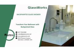 Stylish Backpainted Glass Showers | Modern Designs Stylish Backpainted Glass Showers | Modern Designs