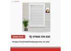 Perfect Fit Shutter Blinds – No Drill, No Fuss | Sierra Ice White UK