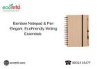 Bamboo Notepad & Pen Set - Elegant, Eco-Friendly Writing Essentials