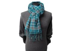 Elegant Teal Pashmina – Luxurious Softness by TCG London Elegant Teal Pashmina – Luxurious Softness by TCG London