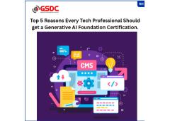 Top Reason Every Tech Professional Should Get a Generative AI Foundation Certification. Top Reason Every Tech Professional Should Get a Generative AI Foundation Certification.
