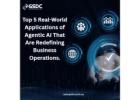 Top 5 Real-World Applications of Agentic AI That Are Redefining Business Operations.