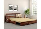 Explore Space-Saving Comfort with WoodenStreet’s Sofa Cum Beds