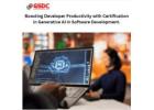 Boosting Developer Productivity with Certification in Generative AI in Software Development.