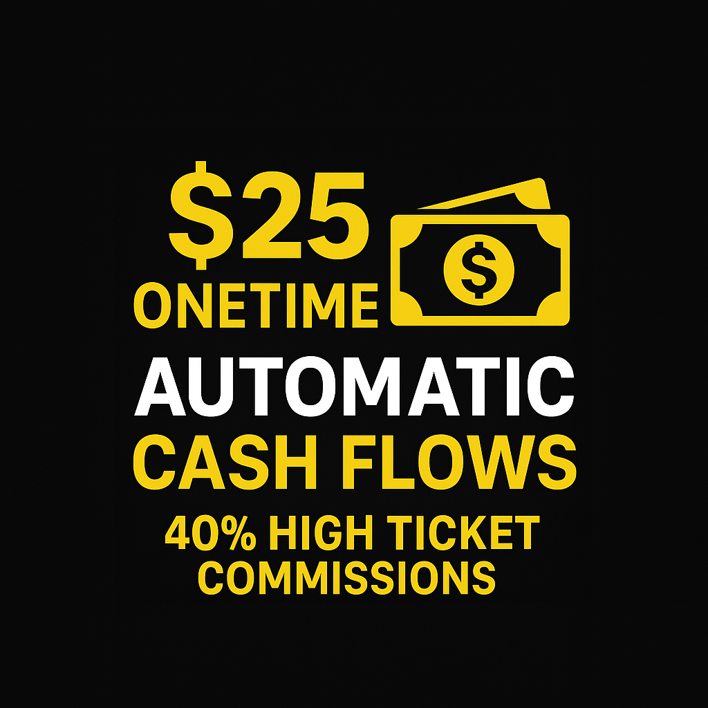 $25 Once.... Up to $798.80 Per Sale (No Upgrades Needed)