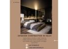 Professional Interior Contractor in Delhi for Quality Work