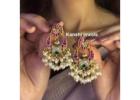 Traditional & Designer Kundan Earrings Online Collection | Kanshi Jewels