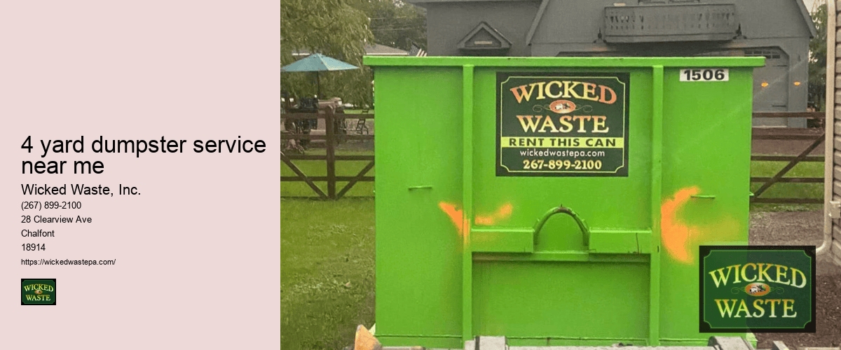 10 yard dumpster Wicked Waste, Inc.