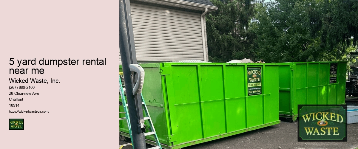 dumpster leasing