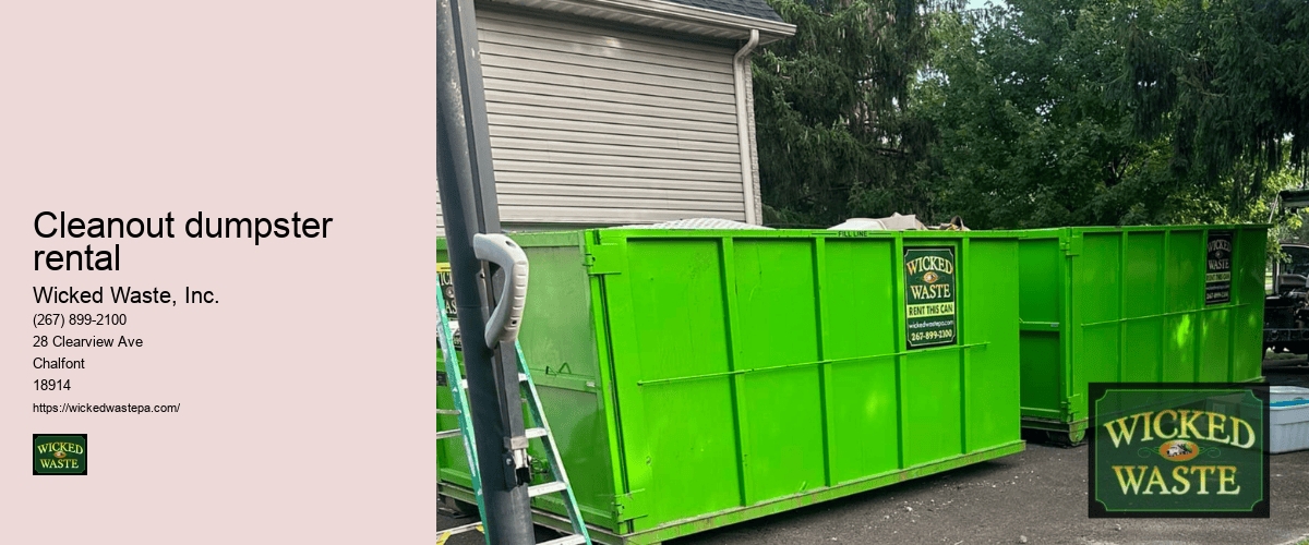 short-term dumpster rental