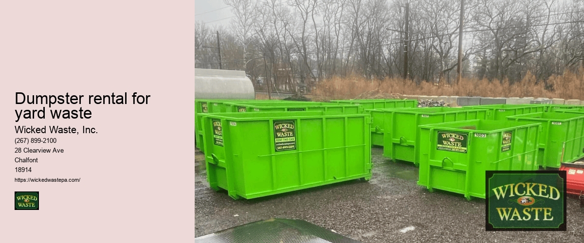 residential dumpster rental