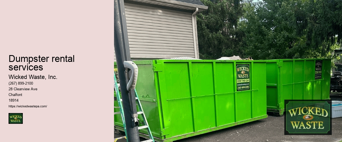 2 yard dumpster service near me