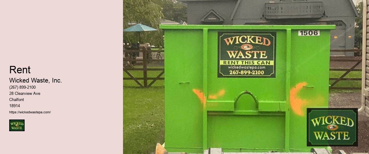 Wicked Waste, Inc. dumpster rental