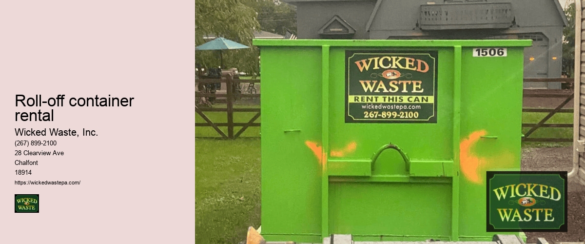 9 yard dumpster rental