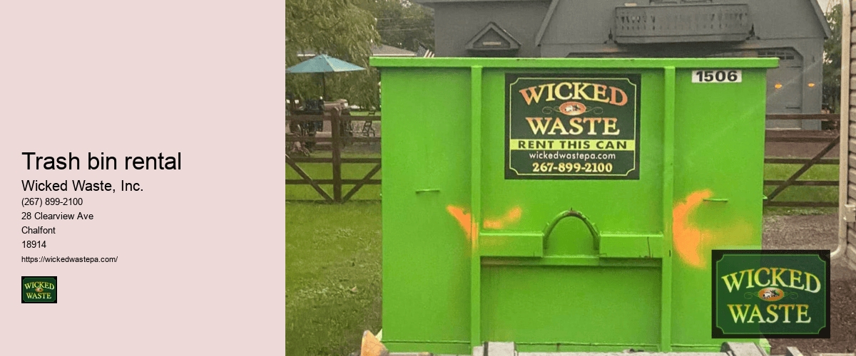 bulk waste dumpster rental