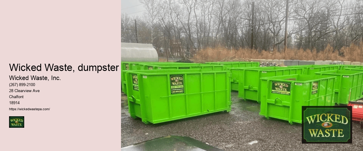 garbage dumpster rental