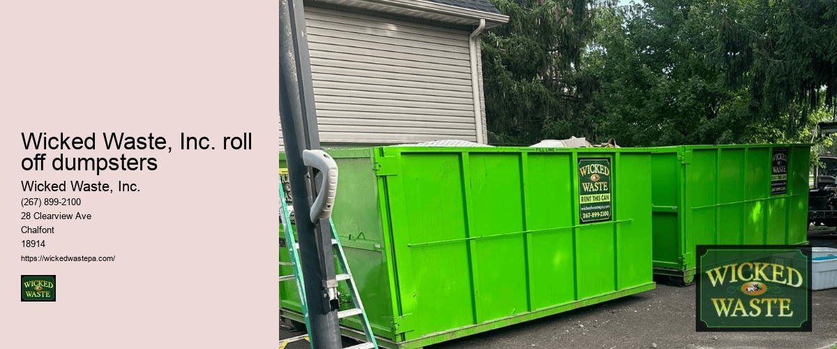 6 yard dumpster waste management