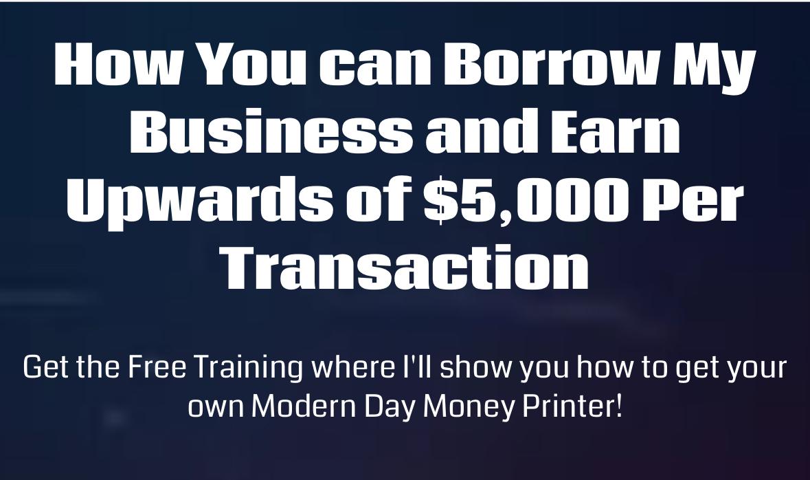 A business opportunity that will change your life forever