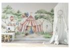 Exciting Circus Wallpaper – Ideal for Playrooms and Nurseries!