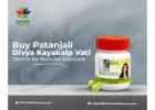 Buy Patanjali Divya Kayakalp Vati Online for Natural Skincare