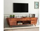 Elegant Wooden TV Unit with Ample Storage – Best for Living Room