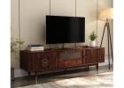 Modern Wooden TV Unit – Functional & Stylish TV Stand