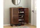 Modern Shoe Racks | Wooden Shoe Cabinets & Shoe Stands Online