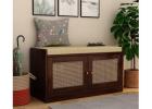 Shoe Racks Online | Buy Wooden Shoe Cabinets & Stands
