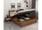 Elegant Wooden Bed for a Timeless Bedroom Look