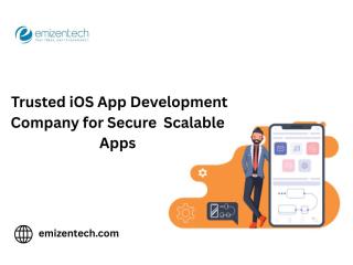 Trusted iOS App Development Company for Secure & Scalable Apps Trusted iOS App Development Company for Secure & Scalable Apps