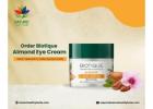 Order Biotique Almond Eye Cream: Herbal Treatment For Under-Eye Dark Circles