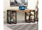 Modern Office Table Online | Wooden Office Table & Home Work Table - Wooden Street