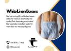 White Linen Boxers – Breathable, Stylish, and Everyday Comfortable