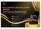 Best Content Creation Expert Awards and Global Innovation Recognition