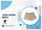 Linen Boxer Briefs – Ultimate Comfort & Breathable Everyday Wear