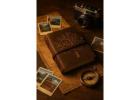 Handmade, classic, and beautiful luxury leather journals