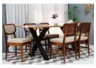 Buy Wooden Dining Table Sets Online – Modern & 6 Seater Designs