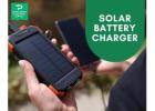 Reliable Solar Battery Charger for On-the-Go Power 