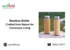 Bamboo Bottle - Crafted from Nature for Conscious Living