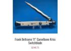 Authentic Italian Frank Beltrame Switchblade for Sale