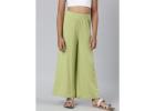 Trendy Palazzo Pants for Girls | Go Colors