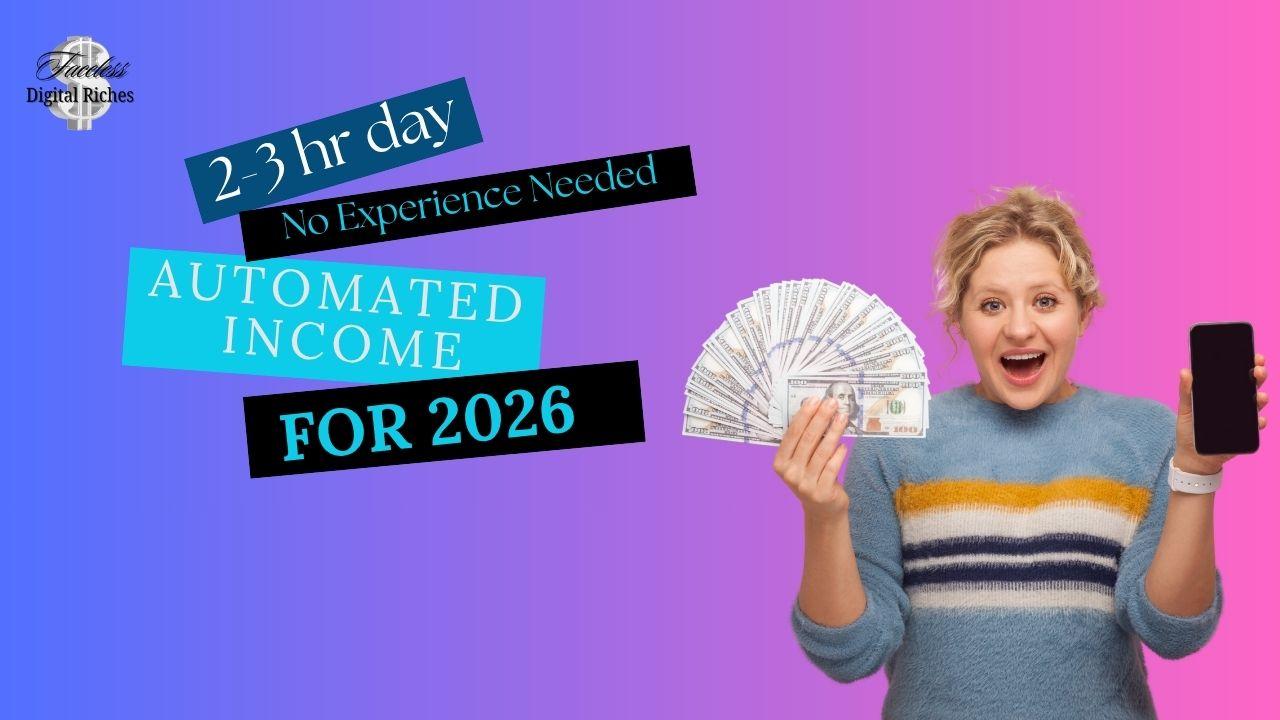 No Calling Friends or Family No bookings - Set Up Your Income While Helping Others Escape The Grind 