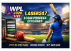 WPL 2026 Live: Complete Laser247 Login Process Explained