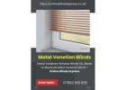 Find Made to Measure Metal Venetian Window Blinds in UK