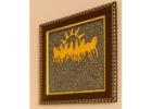 7 Horse Running Photo Frame for Success, Luck & Prosperity