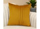 Organic Cotton Linen Cushion Cover for Natural Home Style