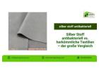 Silber Stoff antibakteriell vs. herkömmliche Textilien – der große Vergleich