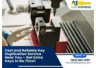Quick and Reliable Key Duplication Service Near Me – Fast Key Copies for Home, Office, and Car