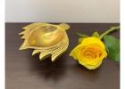 Buy Premium Brass Diyas with Traditional Finish – Yathashilpam